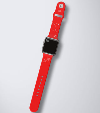 16bands red and white sagittarius zodiac watch band for Apple watch